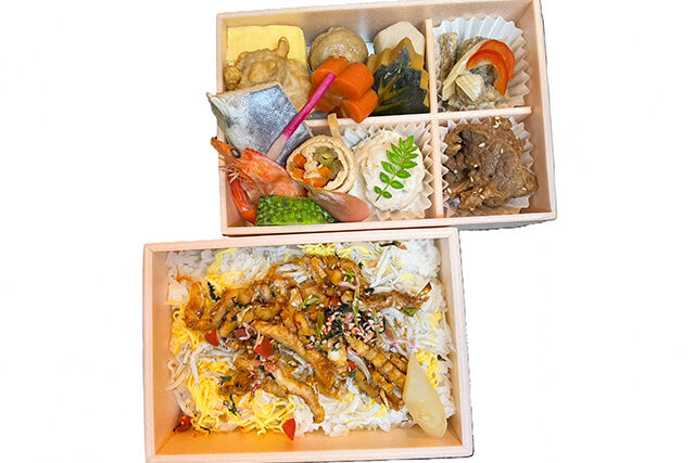 旬菜旬魚 孝し-海鮮あなごちらし二段重