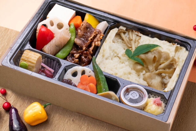 【秋限定】漢方和牛すき焼と旬のキノコご飯御膳