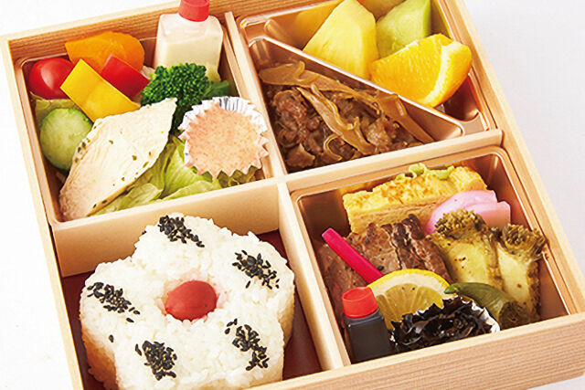 常陸牛&国産黒アワビWステーキ弁当(シャトーブリアン)