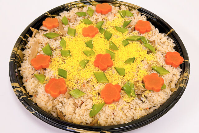 五目炊込み御飯大皿