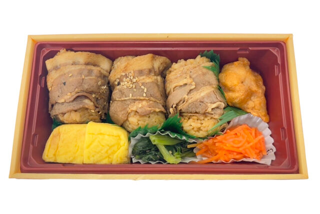 まさえいDELIキッチン-豚巻きおにぎり御膳