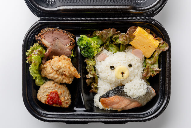 カジュアル イタリアン フェリチータ-お魚ぎゅっ!しろくまちゃん弁当