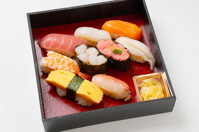 伝統江戸前赤酢寿司 築地魚蔵(埼玉店)-【熨斗対応可】なごやか握り