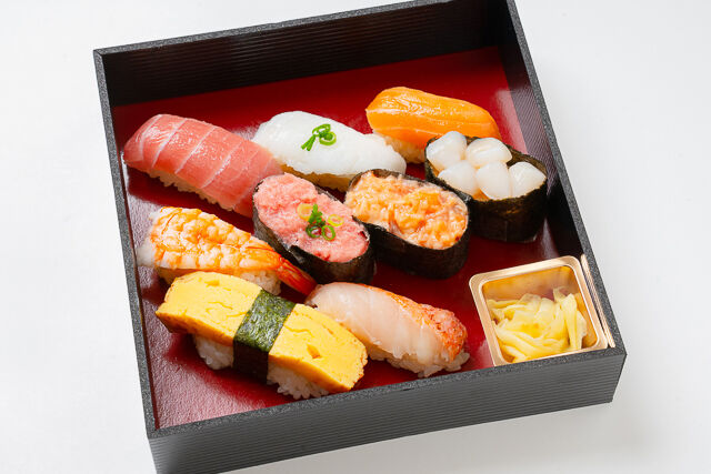 伝統江戸前赤酢寿司 築地魚蔵(埼玉店)-【熨斗対応可】はなやか握り