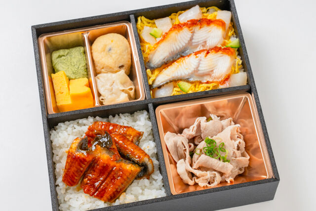 スタミナ満点問屋 うな蔵(埼玉店)-鰻重と鰻ちらしと豚しゃぶ弁当