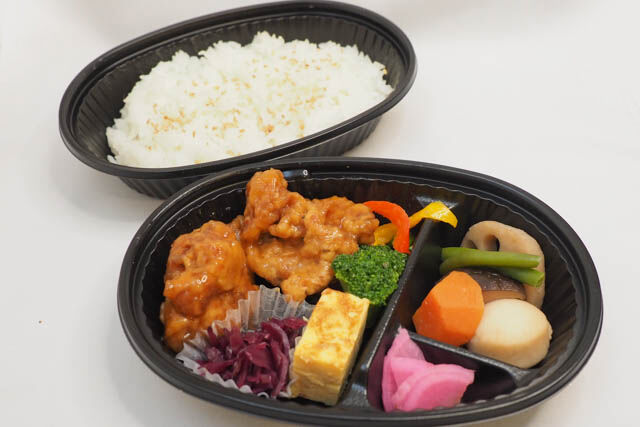 チキン南蛮・和菜の二段弁当