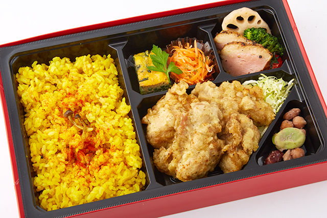 ハーブ香る鶏の唐揚げBOX ~イタリアン炊き込みご飯~