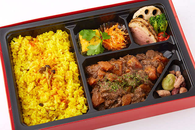 牛すね赤ワイン煮込みBOX ~イタリアン炊き込みご飯~