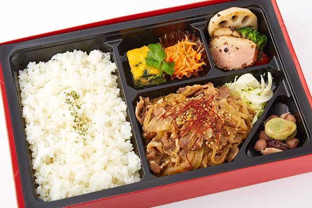 【お茶付き】自家製ポークジンジャーBOX