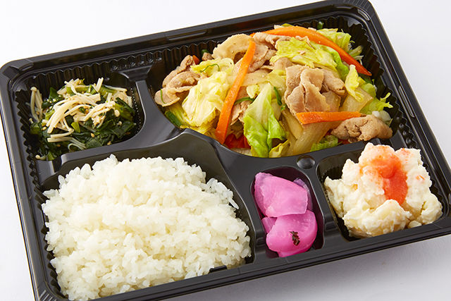 お野菜たっぷり肉野菜炒め弁当