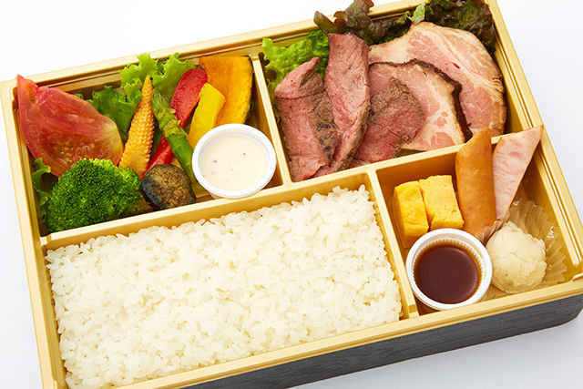 アメリカンステーキ&ローストポークBBQ STYLE