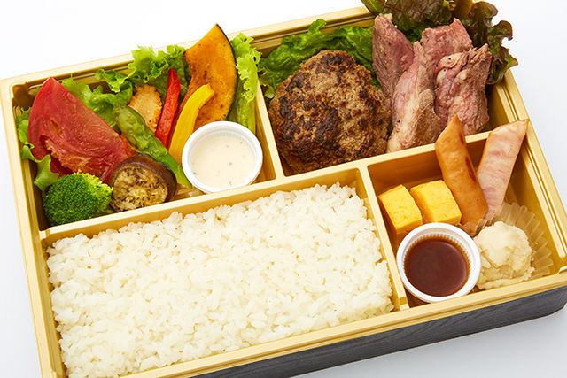 ハンバーグ&サーロインステーキBBQ STYLE