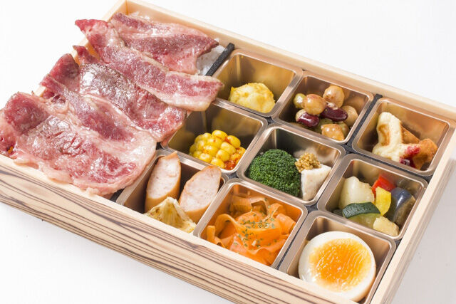 和牛カルビ盛り合わせ弁当