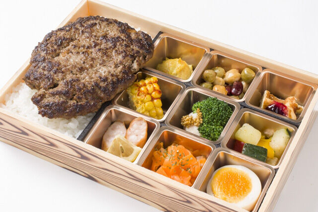 和牛ハンバーグ盛り合わせ弁当