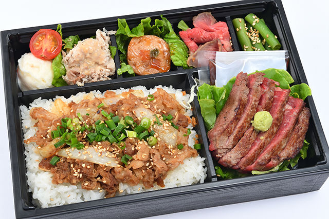 特上フィレステーキの肉づくし【カルビ重】