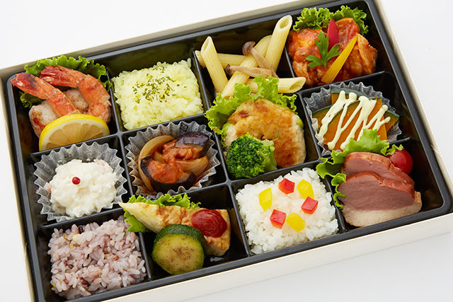 3種のご飯と彩り洋食御膳