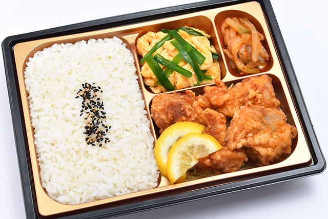 こだわり唐揚げの中華弁当