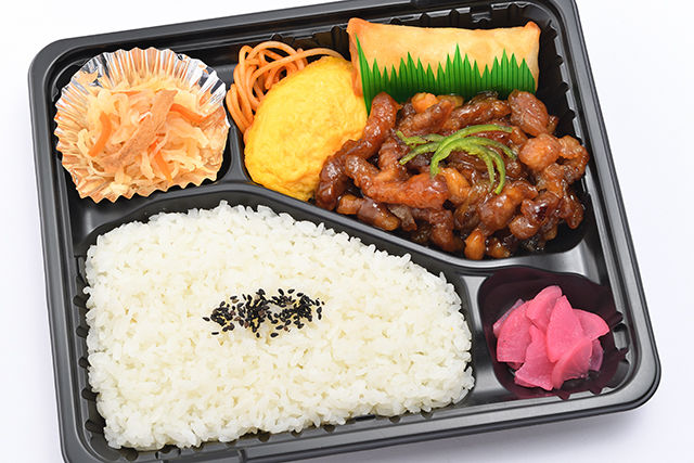 豚の甘辛炒め弁当
