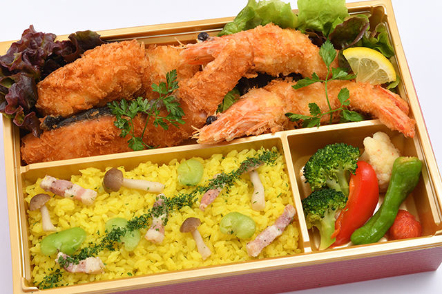 洋食弁当~カニコロミックス~