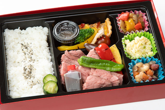 ローストビーフBOX~自家製ステーキーソース~