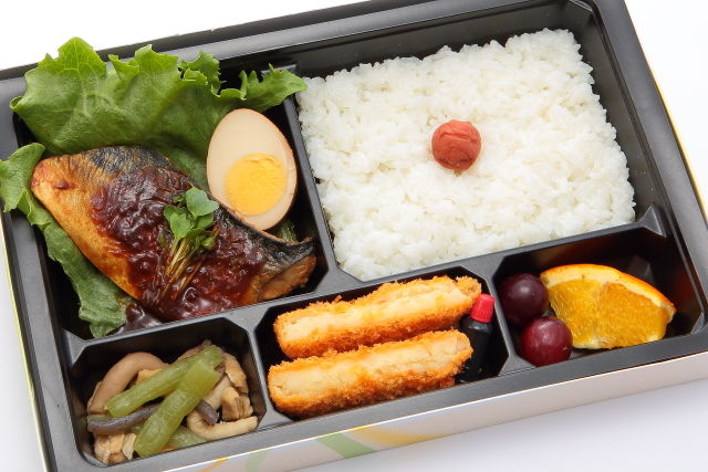 さば味噌煮幕の内弁当