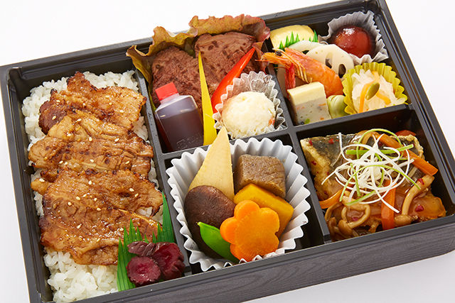 厳選牛2種と鰆甘酢あんかけのよくばり御膳