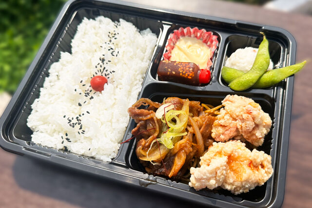 牛焼肉&唐揚げ(もも)弁当