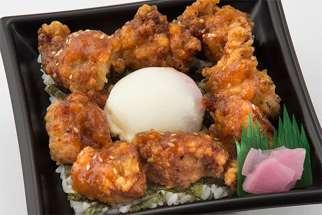 和風唐揚げ丼(温玉のせ)