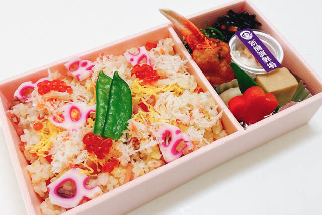 期間限定 蟹ちらし弁当