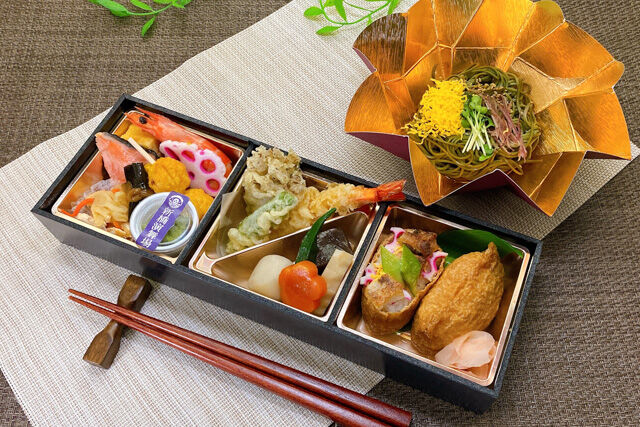 <夏季限定>演舞場 茶そば花車御膳