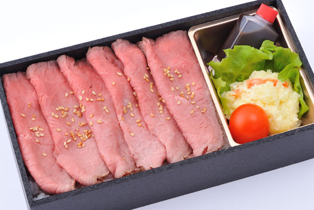 自家製ローストビーフ重