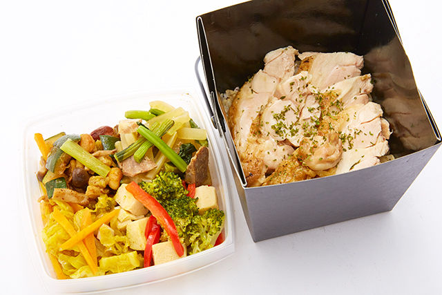 <LUNCH BOX>大山鶏の和風ローストと4種のおかず