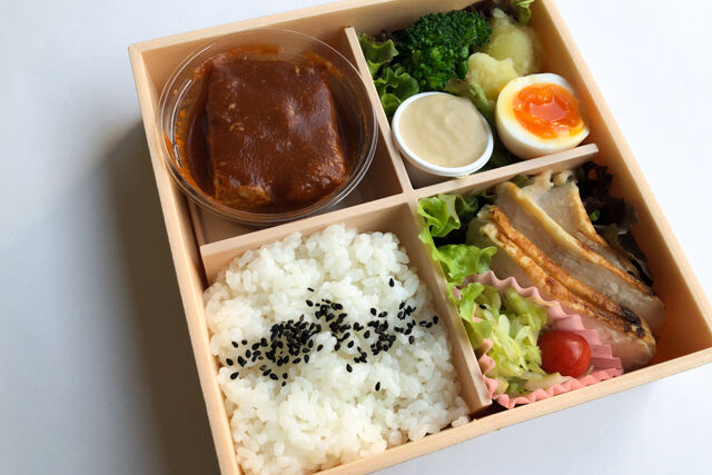 自家製ハンバーグBOX