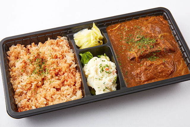 牛タンのハヤシライス弁当
