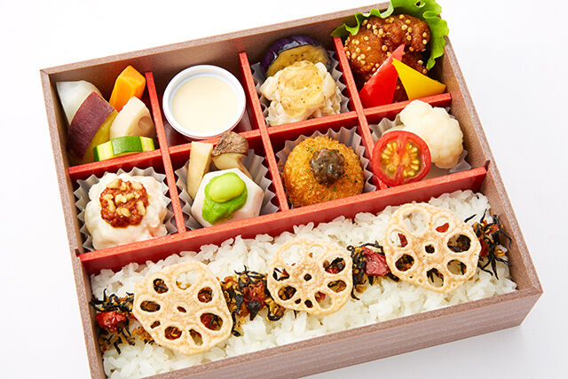 HATAKE BOX(ドライトマトとひじきのご飯)