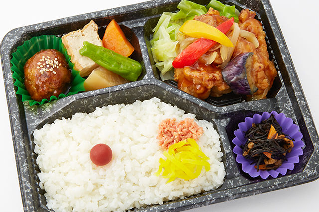 ひいろ風酢鶏弁当