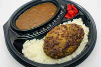 日乃屋カレー-ハンバーグカレー