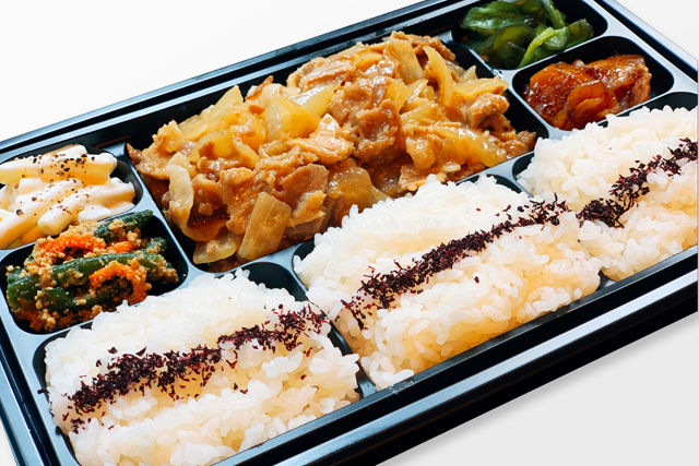 THE!肉 大盛豚肩ロース弁当