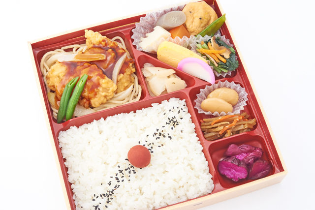 チキン竜田の甘酢あんかけご膳