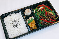 石橋飯店-石橋飯店の青椒牛肉絲(チンジャオニューロース)弁当