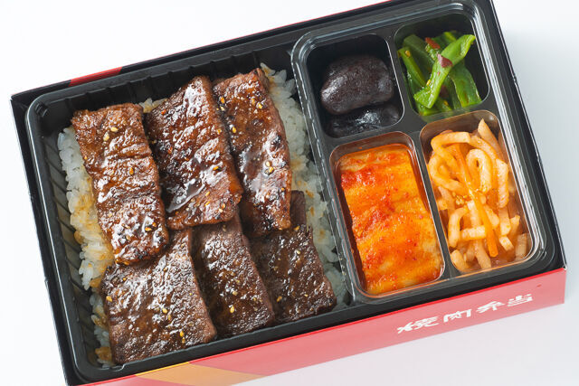 上ミックス弁当(上カルビ&上赤身)