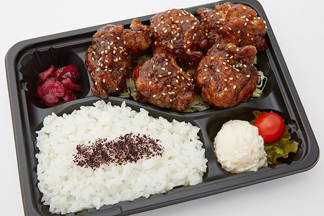 甘辛唐揚げ弁当