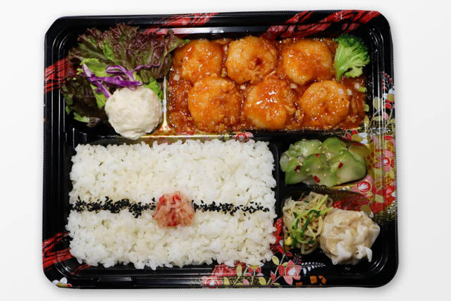 エビチリ弁当