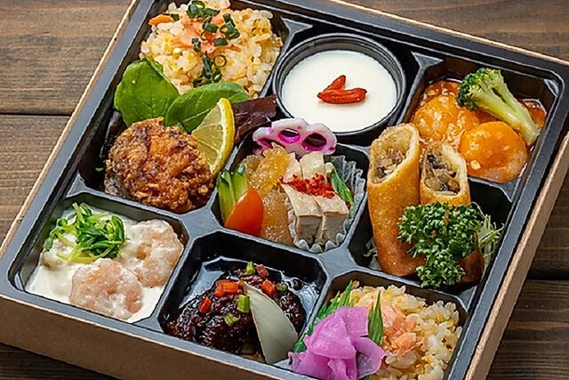 九宝〜料理六品・中華デザート付き