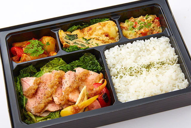 スペイン産オリーブ豚のロースト弁当