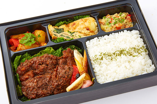 じっくり煮込んだ とろとろ牛ほほ煮込み弁当