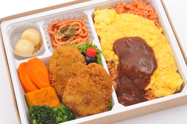 ひれかつオムライスbox