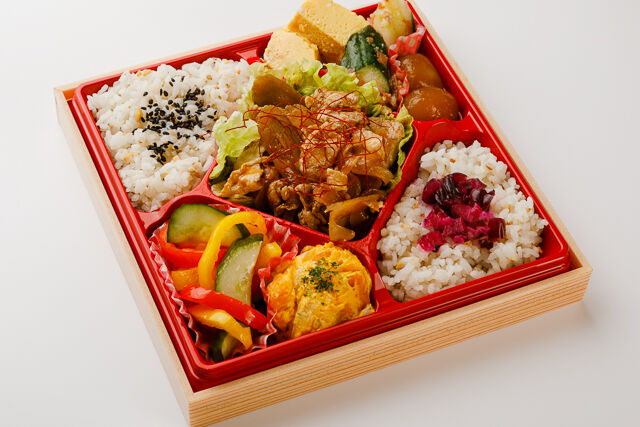 ヘルシーで満足感のある弁当