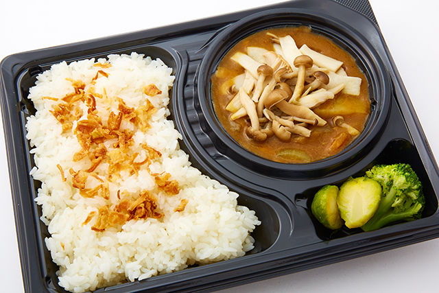 牛だし入りキノコカレー