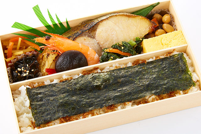 銀ひらす西京焼き海苔弁当